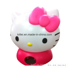 Mini figura de animales patio de recreo para niños muñeca inflable juguetes de plástico